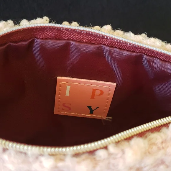 🥳3/20🥳 - IPSY Pink Cosmetic/Make Up Bag - New - Picture 5 of 6